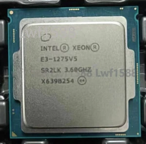 Intel Xeon E3-1275 V5 3.60GHz 4-core 8-thread 8MB 80W LGA1150 CPU processor - Picture 1 of 1