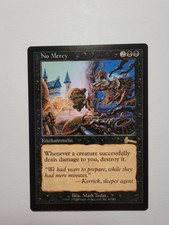 X1 No Mercy Urza's Legacy NM Black Rare MAGIC GATHERING CARD mtg FREE SHIPPING!