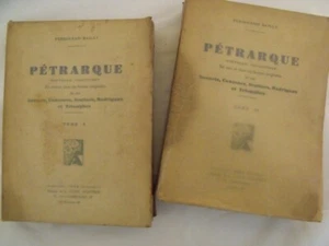 PETRARQUE sonnets, canzones, sestines, madrigaux et triomphes . 1932 - Picture 1 of 1