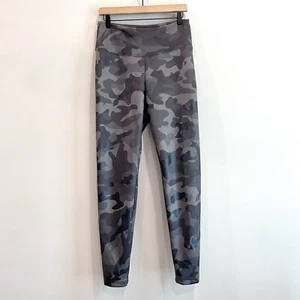 WHITE HOUSE BLACK MARKET Women's 10 Camo Print Sueded Fabric Runway Leggings - Picture 1 of 11