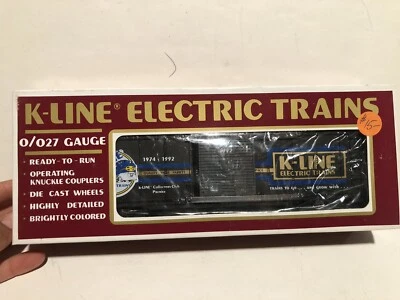 K-Line K90001 KCC Premier Classic Boxcar New Train - Image 1 of 2