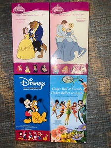 4 Disney CRICUT Cartridge Tinker Bell, Mickey & Friends, Cinderella, Belle&More - Picture 1 of 6