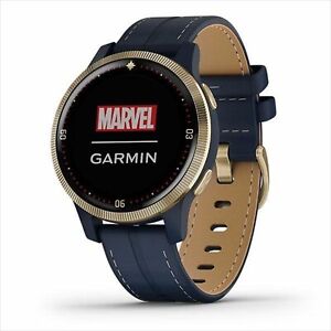 GARMIN 010-02172-47 Captain Marvel Special Edition Smartwatch Legacy Hero Series