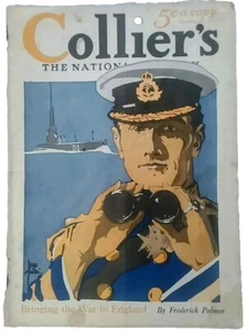 Jan 30 1915 Collier's Magazine "Bringing the War to England" GOOD - Picture 1 of 6