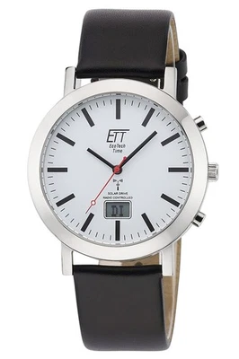 ETT Eco Tech Time Funk-Solar Orologio da Uomo Stazione Con Fascia EGS-11577-11L - Bild 1 von 4