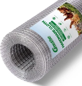 Panno Ferramenta 1/4 Pollice 23 Calibro Taglia Piccola 304 Rete Acciaio Inox Pollo Wel - Foto 1 di 7