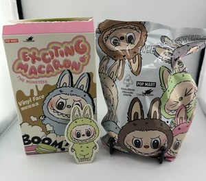 Pop Mart Labubu Exciting Macaron - Green Grape Open Box Sealed Bag US SELLER - Picture 1 of 10
