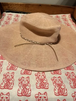 Anthropologie编织修剪牧场主帽 — 第 1/4 张图片