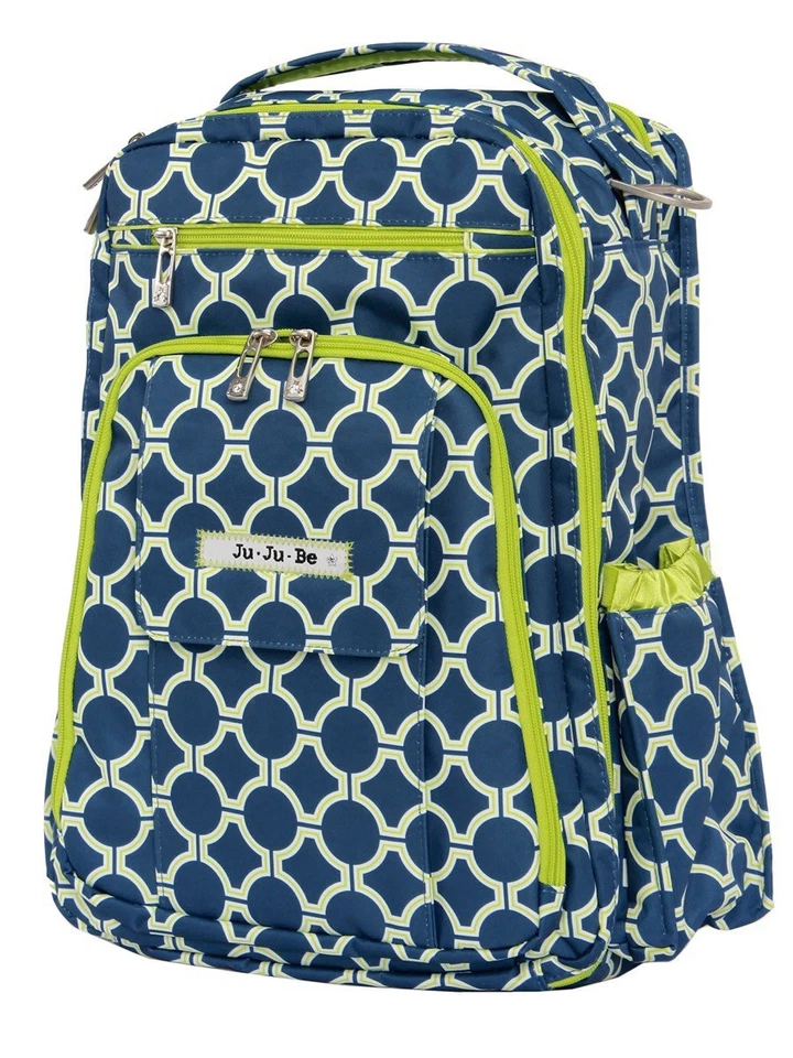 JU•JU•BE Classic Collection Be Right Back Baby Diaper Tote Bags-Royal Envy - Image 1 of 4