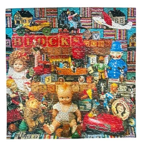 Vintage 1980 Springbok Puzzle “Playthings From The Past” 500+ Pcs Complete - Bild 1 von 10