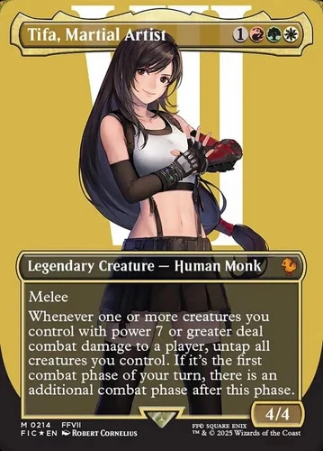 Tifa, Martial Artist - Surge Foil Extended Art FIC NM MTG - Image 1 of 1