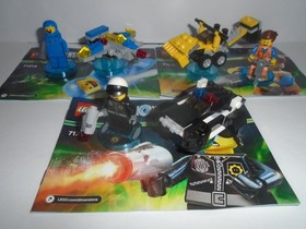 LEGO DIMENSIONS LEGO MOVIE~FUN PACKS 71212,71213,71214~ALL COMPLETE
