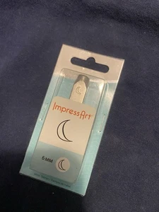 Impress Art Metal 6 Mm Moon Stamp - Picture 1 of 2