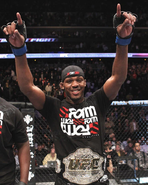 Póster de luchador con impresión fotográfica brillante de artes marciales mixtas de UFC MMA JON JONES 8x10 Foto 1 de 1