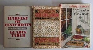 Lot of 3 Gladys Taber Books Stillmeadow Mid Century Author HC/DJ/VG - Picture 1 of 1