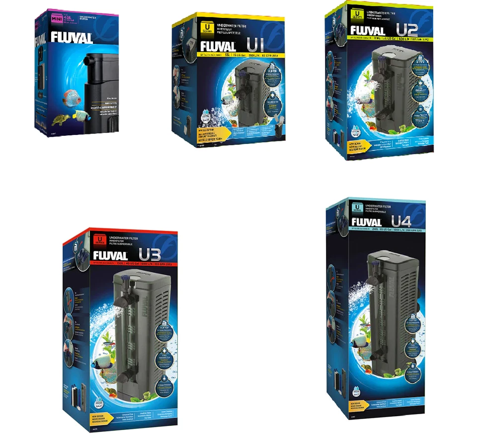 Fluval Underwater Internal Filter Variable Size Listing - Image 1 of 1