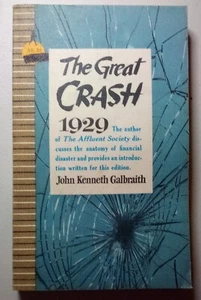 The Great Crash 1929 by John Kenneth Galbraith (1961, Sentry Edition TPB) - Picture 1 of 1