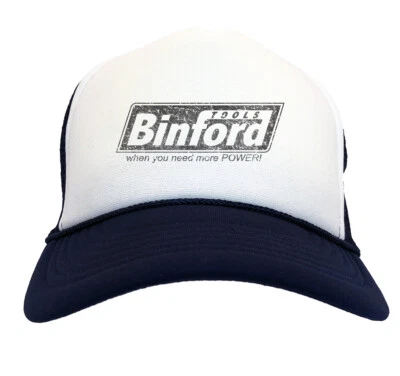 Binford 工具 - 电视节目模仿 Al Tim 父亲节双色卡车司机帽子 — 第 1/4 张图片