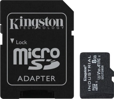 Technology Industrial 8 Gb Microsdhc Uhs-I Classe 10 KINGSTON SDCIT2/8GB - Immagine 1 di 3