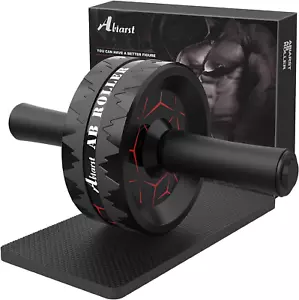 Ab Roller Wheel, Abs Workout Equipment for Abdominal & Core Strength Training, H - Picture 1 of 12