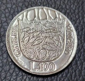 1975 Vatican City 100 Lire Coin - Picture 1 of 2