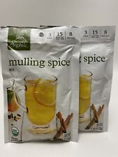 Lot 2 Packs Simply Organic Mulling Spice Mix Gluten Free/Vegan 3 Step 15 Minute