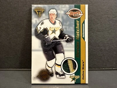 2000-01 Pacific Private Stock Titanium Draft Edition /114 Derian Hatcher #29 - Image 1 of 4