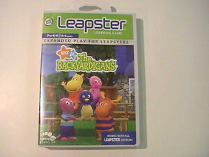 The Backyardigans LEAPSTER Leap Frog Video Learning Game Educational Nick Jr.