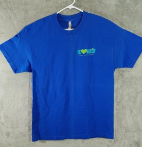 Camisa de Voluntario Loves Aina para Hombre Grande L Azul Nos Ama Nuestra Tierra y Playas - Imagen 1 de 10