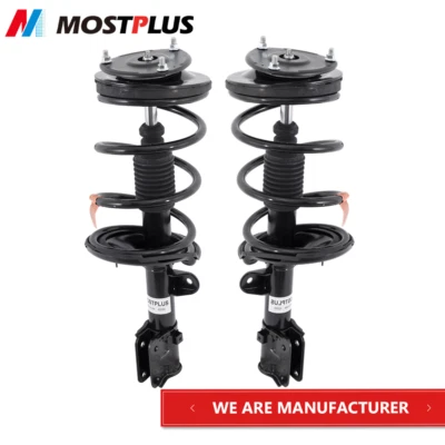 Pair Front Shock Struts w/ Coil Spring Assembly For Hyundai Entourage Kia Sedona Foto 1 de 4