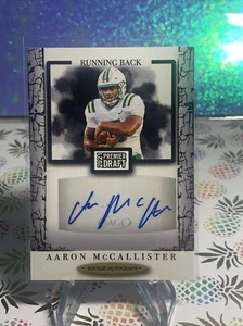 2021 Sage Hit Football Auto Aaron McCallister #A32 Autograph - Black Version - Picture 1 of 1