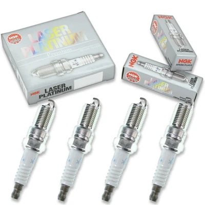 4 pcs NGK Laser Platinum Spark Plugs for 1985-1989 Merkur XR4Ti 2.3L L4 - am - Image 1 of 4