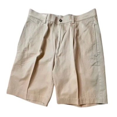 Pantalones Cortos de Golf Callaway Chino Plisados Frontales Tostados Talla 34 Gorpcore Deportes Foto 1 de 4