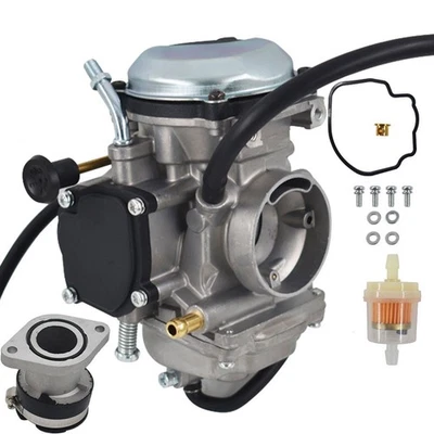 Carburador y colector de admisión para Yamaha Bear Tracker 250 YFM250 Big Bear 350 Foto 1 de 4