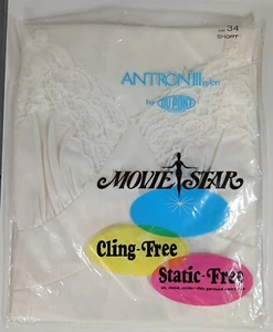 Movie Star Proportioned Slip Size 34 Short 70's Sit Stand Or Stride, Won't Ride. - Picture 1 of 5