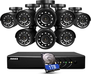 5MP Lite Security Camera System Outdoor with AI Human/Vehicle Detection, 1TB HD - Picture 1 of 9