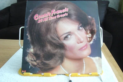 M3-CONNIE FRANCIS-20 ALL TIME GREATS-UK LP–EX-1977-Stupid Cupid/Lipstick on Your - Image 1 of 2