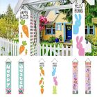 Easter Couplets Easter Egg Bunnies Decorate Porch Curtains Party Arrangements