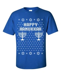 Camiseta unisex Happy Hanukkah B109 - Imagen 1 de 2