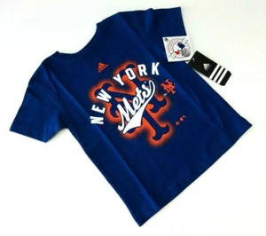 ADIDAS METS 110/116 New York Baseball  T-Shirt  USA size 5/6  Sport Junge Neu - Bild 1 von 2