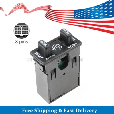 适用于 2000 - 2017 Freightliner Coronado Columbia Wiper 控制开关 0623096002 — 第 1/4 张图片