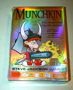 Steve Jackson Games 2014 Munchkin Fight the Monsters Grab the Treasure Game  - Picture 1 of 7