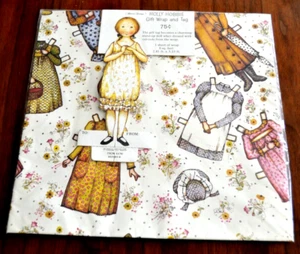 Envoltura de regalo con etiqueta HOLLY HOBBIE de colección 1972 Nuevo de Lote Antiguo Muñeca de pie Conjunto Recortes AG NUEVO EN PAQUETE - Imagen 1 de 4