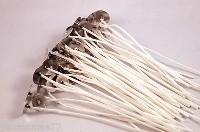 🕯️25 LX USA Candle Wicks - 6" Primed & Tabbed - Women Veteran Owned - Image 1 of 2