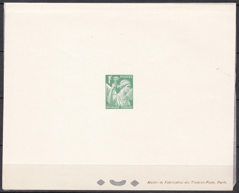 France Sc377 Iris, Deluxe Proof - Image 1 of 1