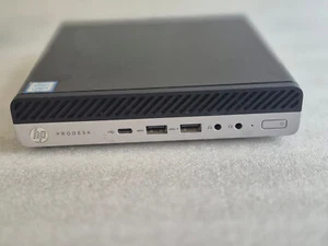 HP PRODESK 600 G5 MINI PC i5-9500T 2.2GHZ DDR4 8GB SSD 256GB WINDOWS 11 PRO - Afbeelding 1 van 6
