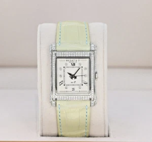Bedat & Co. No 7 Ladies Mid-Size, Silver Diamond Dial & Case - Steel, 728.050.10 - Picture 1 of 7
