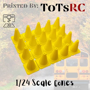 RC Car Rock Crawler Traffic Course Cones NEW COLORS - Picture 1 of 21