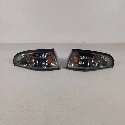 Aftermarket Front Turn Signal Marker Light Housing Set For 94-98 Mustang Aa7321 - Image 1 of 4