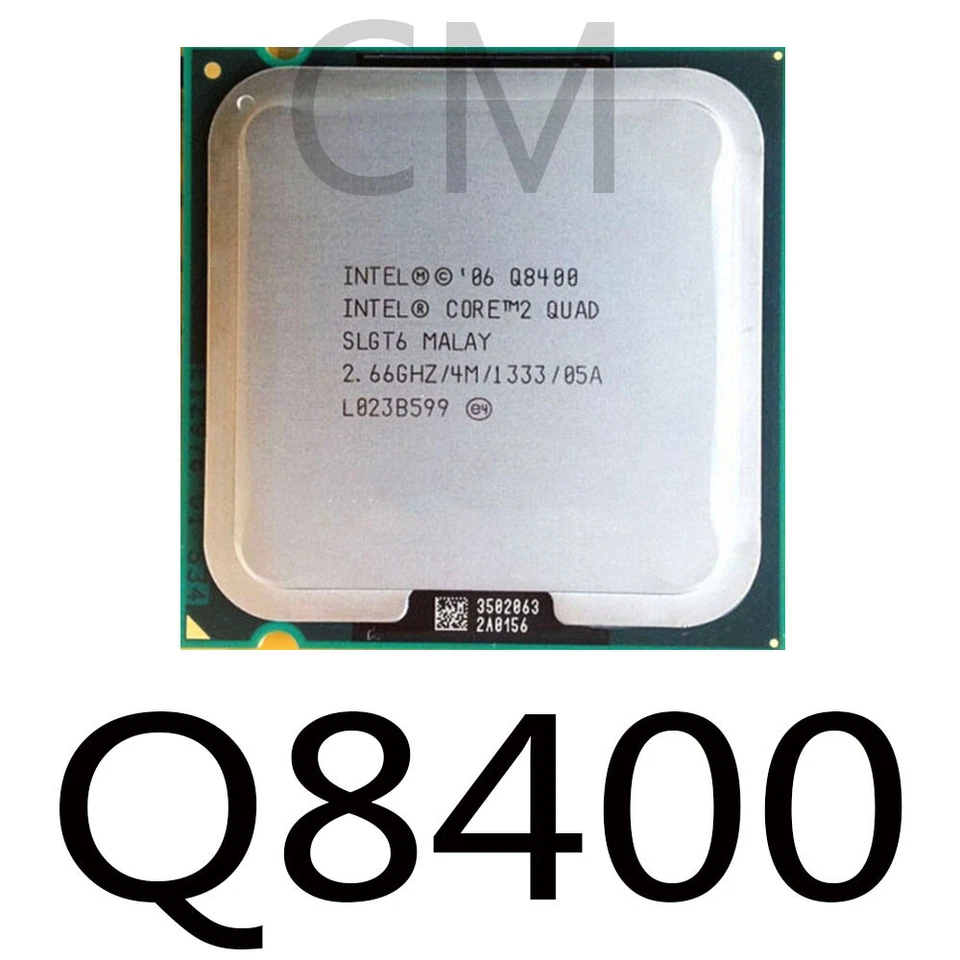 INTEL Core 2 Quad Q8400 2.66GHz 4MB 1333MHz Socket775 CPU Processor - Image 1 of 1